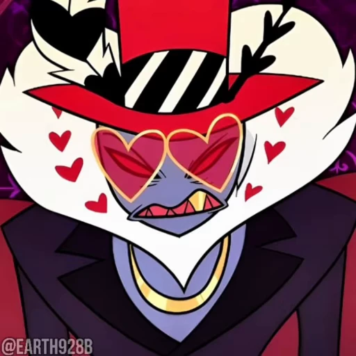 👿 Стикер «VALENTINO HAZBIN HOTEL» для Telegram