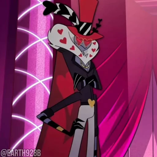 😈 Стикер «VALENTINO HAZBIN HOTEL» для Telegram