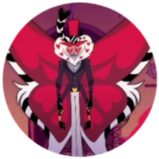 💓 Стикер «Valentino Hotel Hazbin» для Telegram