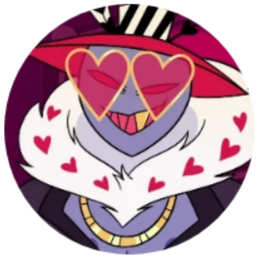 😁 Стикер «Valentino Hotel Hazbin» для Telegram