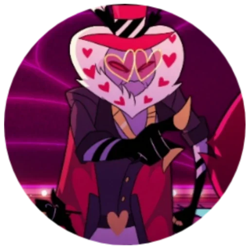 ☝️ Стикер «Valentino Hotel Hazbin» для Telegram