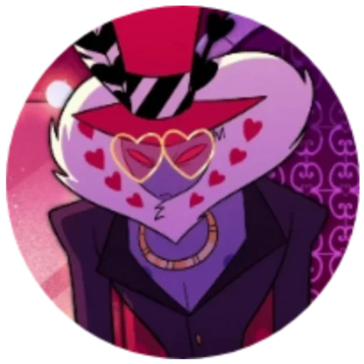 😒 Стикер «Valentino Hotel Hazbin» для Telegram