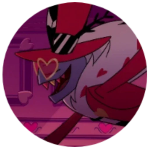 😀 Стикер «Valentino Hotel Hazbin» для Telegram