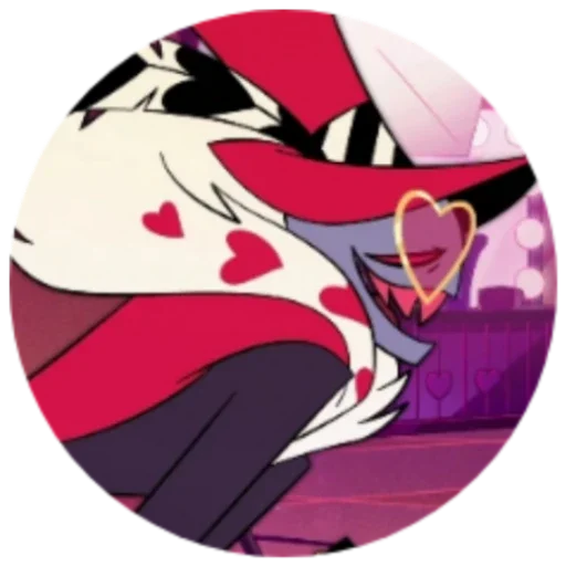 😏 Стикер «Valentino Hotel Hazbin» для Telegram
