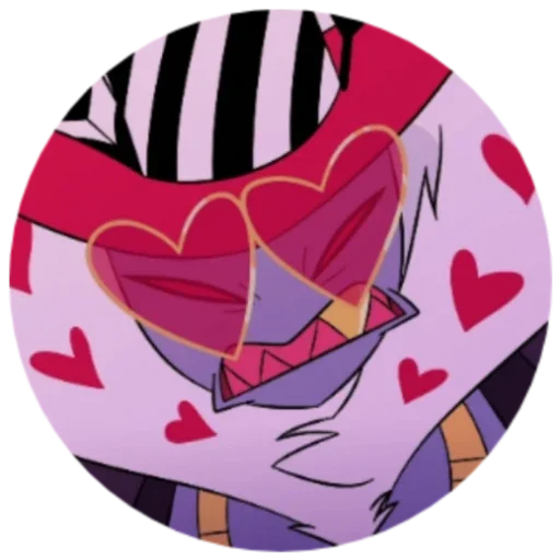 👿 Стикер «Valentino Hotel Hazbin» для Telegram