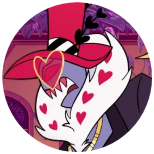 🤬 Стикер «Valentino Hotel Hazbin» для Telegram