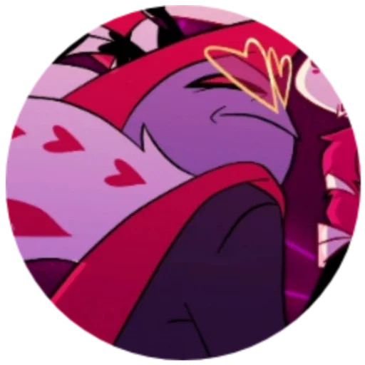 😒 Стикер «Valentino Hotel Hazbin» для Telegram