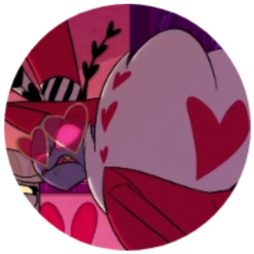 👿 Стикер «Valentino Hotel Hazbin» для Telegram