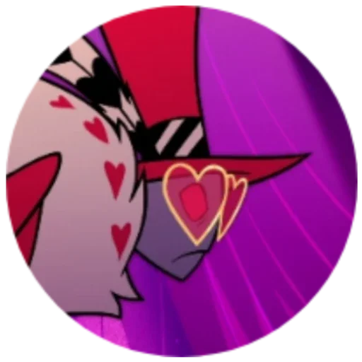 😐 Стикер «Valentino Hotel Hazbin» для Telegram