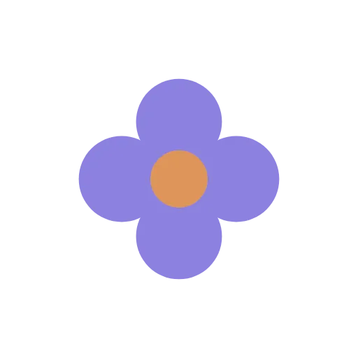 🌼 Эмодзи «Розовые буквы» для Telegram