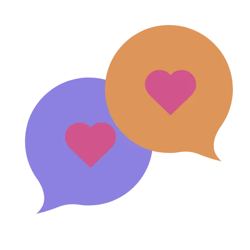 💭 Эмодзи «Розовые буквы» для Telegram