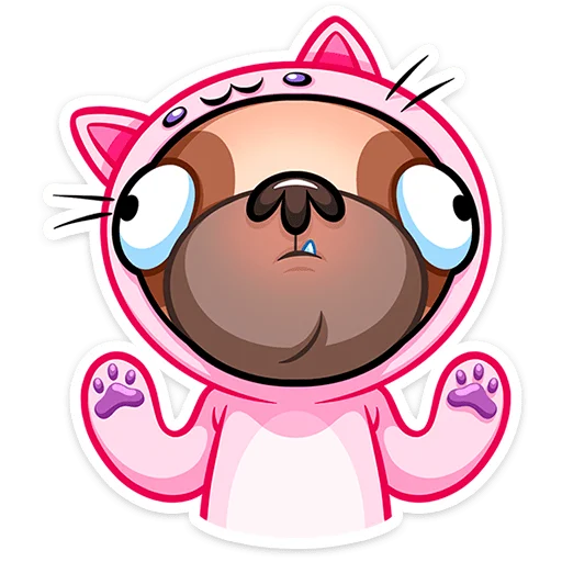 🥺 Стикер «Мопс Валера» для Telegram