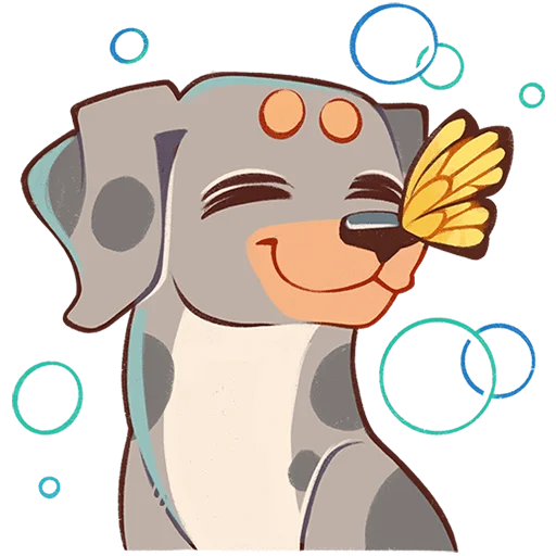 🦋 Стикер «Валик Без Текста» для Telegram