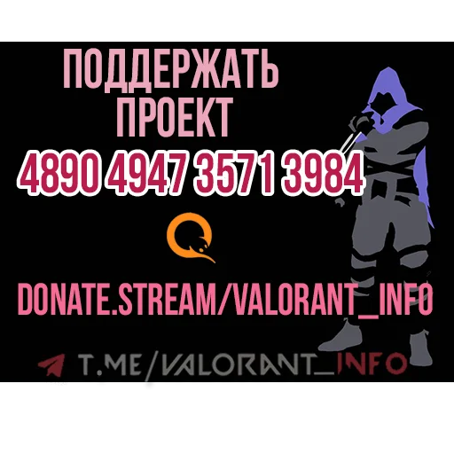 🤑 Стикер «VALORANT STICKERS» для Telegram