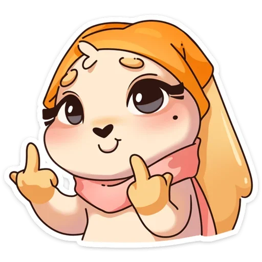 🖕 Стикер «Валя» для Telegram