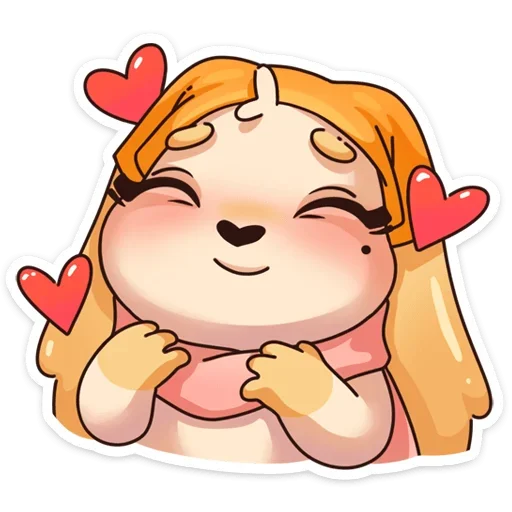 ☺️ Стикер «Валя» для Telegram
