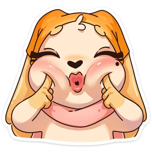 😙 Стикер «Валя» для Telegram