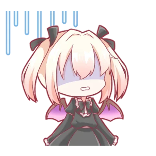 😨 Стикер «Vampire chan Вампир тян» для Telegram