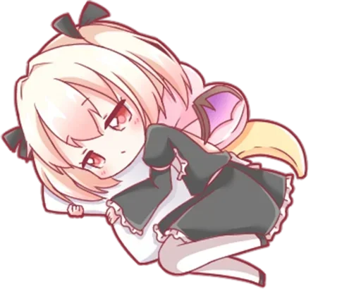 😞 Стикер «Vampire chan Вампир тян» для Telegram