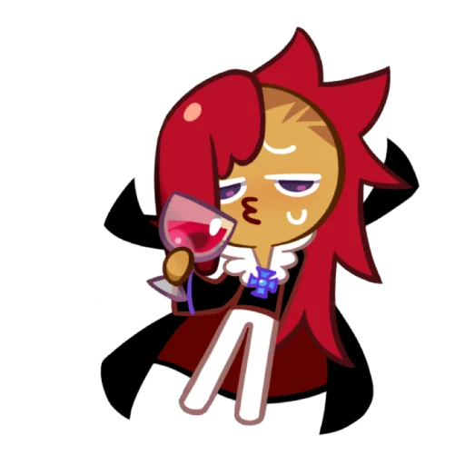 🍷 Стикер «Vampire Cookie!» для Telegram