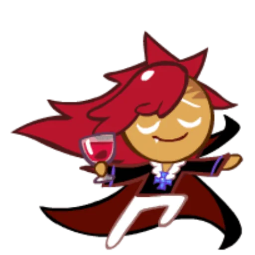 🍷 Стикер «Vampire Cookie!» для Telegram