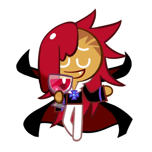 🍷 Стикер «Vampire Cookie!» для Telegram