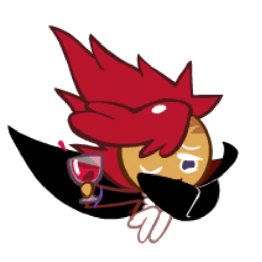 🍷 Стикер «Vampire Cookie!» для Telegram
