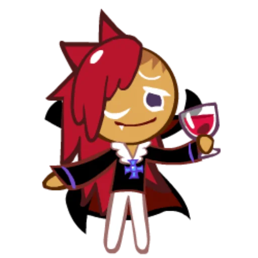 🍷 Стикер «Vampire Cookie!» для Telegram