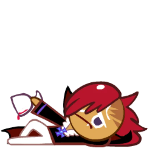 🍷 Стикер «Vampire Cookie!» для Telegram