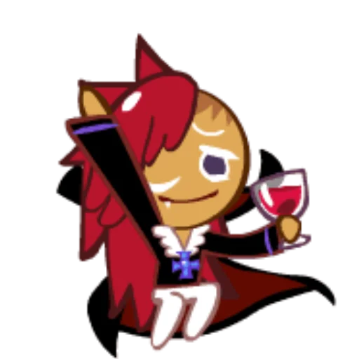 🍷 Стикер «Vampire Cookie!» для Telegram