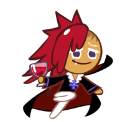 🍷 Стикер «Vampire Cookie!» для Telegram