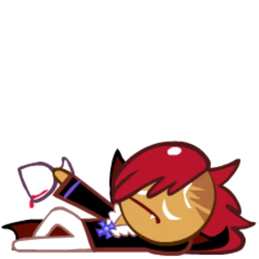 🍷 Стикер «Vampire Cookie!» для Telegram