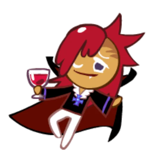 🍷 Стикер «Vampire Cookie!» для Telegram