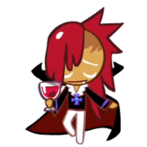 🍷 Стикер «Vampire Cookie!» для Telegram