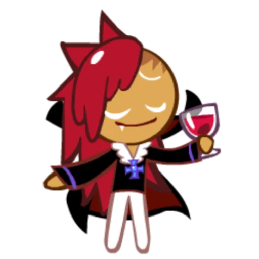 🍷 Стикер «Vampire Cookie!» для Telegram