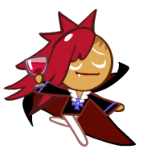 🍷 Стикер «Vampire Cookie!» для Telegram