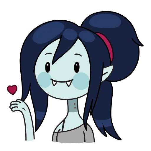 😘 Стикер «Marceline» для Telegram