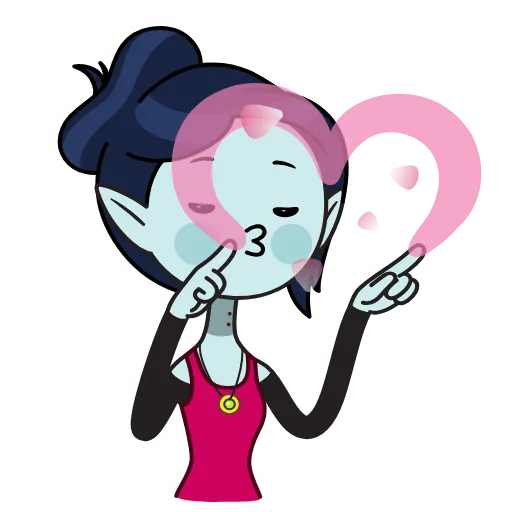 ❤️ Стикер «Marceline» для Telegram