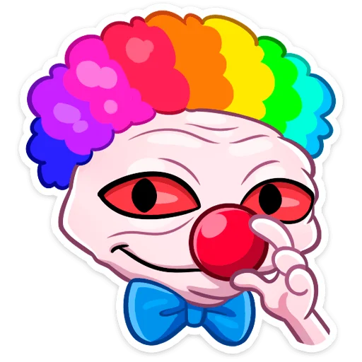🤡 Стикер «Вампир Рамзес» для Telegram