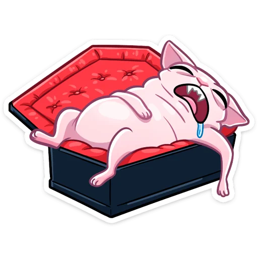 😴 Стикер «Вампир Рамзес» для Telegram