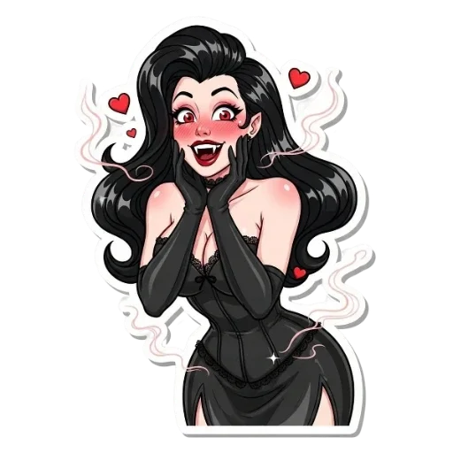 🥵 Стикер «Вампирессы» для Telegram