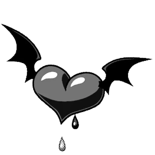 🖤 Стикер «lady vampire» для Telegram