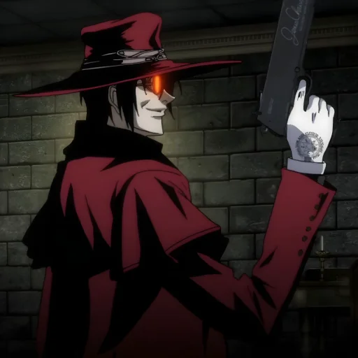 🩸 Стикер «Alucard» для Telegram