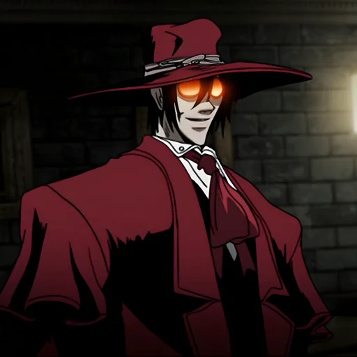 🩸 Стикер «Alucard» для Telegram