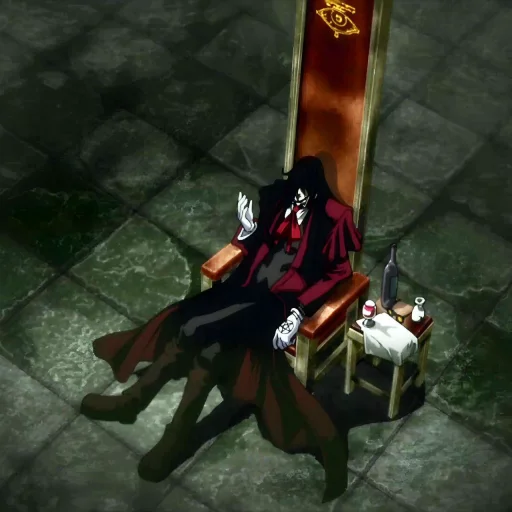 🩸 Стикер «Alucard» для Telegram