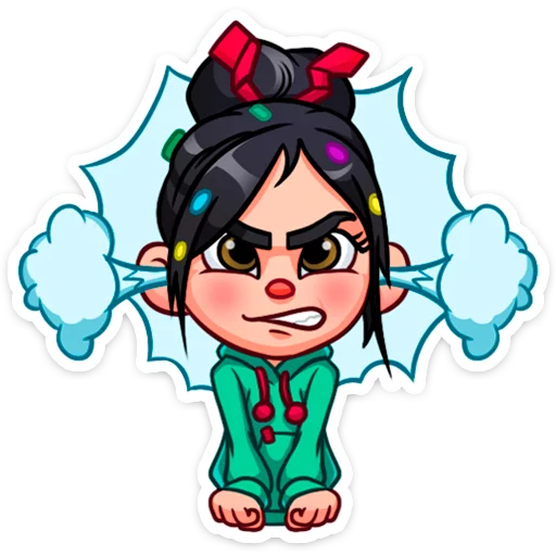 😡 Стикер «Ванилопа фон Кекс» для Telegram