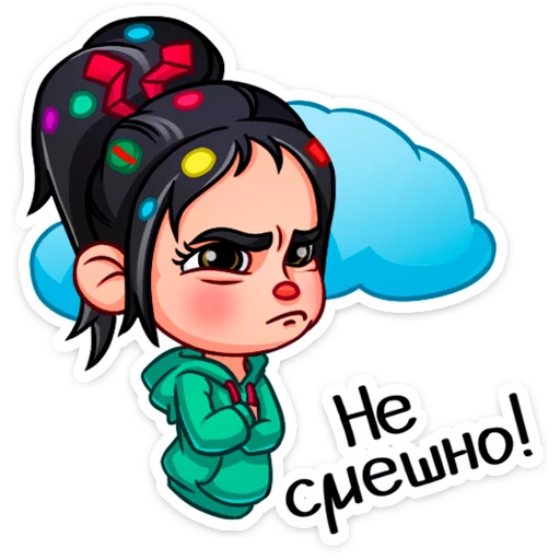 😒 Стикер «Ванилопа фон Кекс» для Telegram