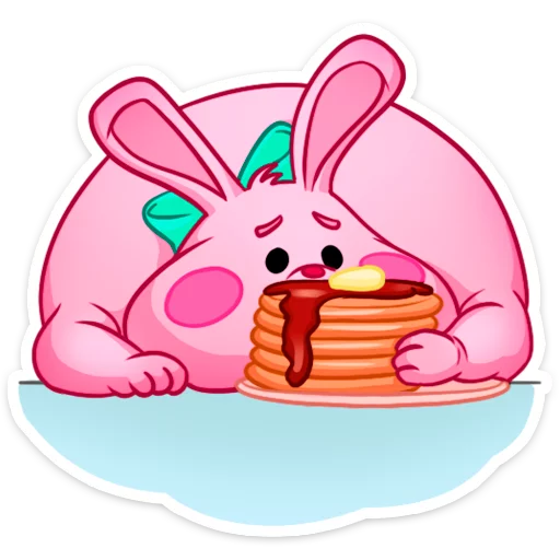 🍩 Стикер «Ванилопа фон Кекс» для Telegram