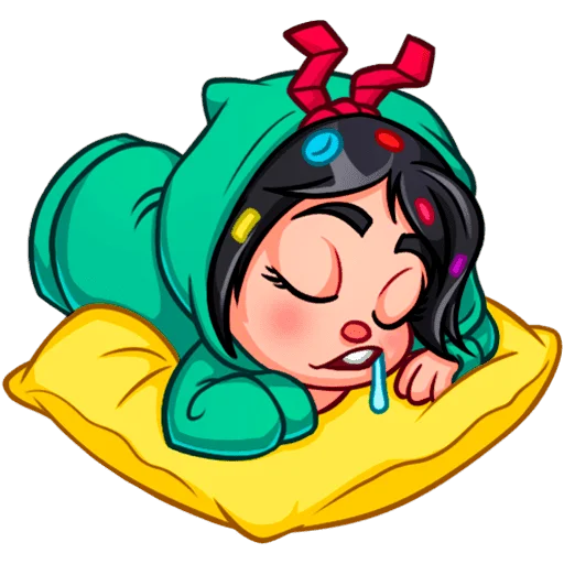 😴 Стикер «Ванилопа фон Кекс Без Текста» для Telegram