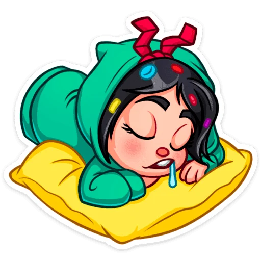 😴 Стикер «Ванилопа фон Кекс» для Telegram